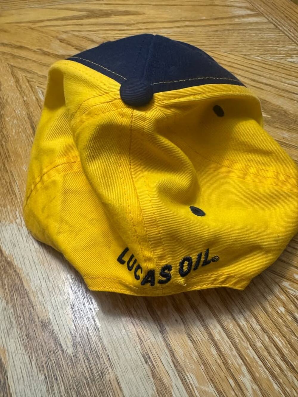 Vintage Indiana Pacers MainGate Navy Yellow Snapback Hat NBA Basketball Cap